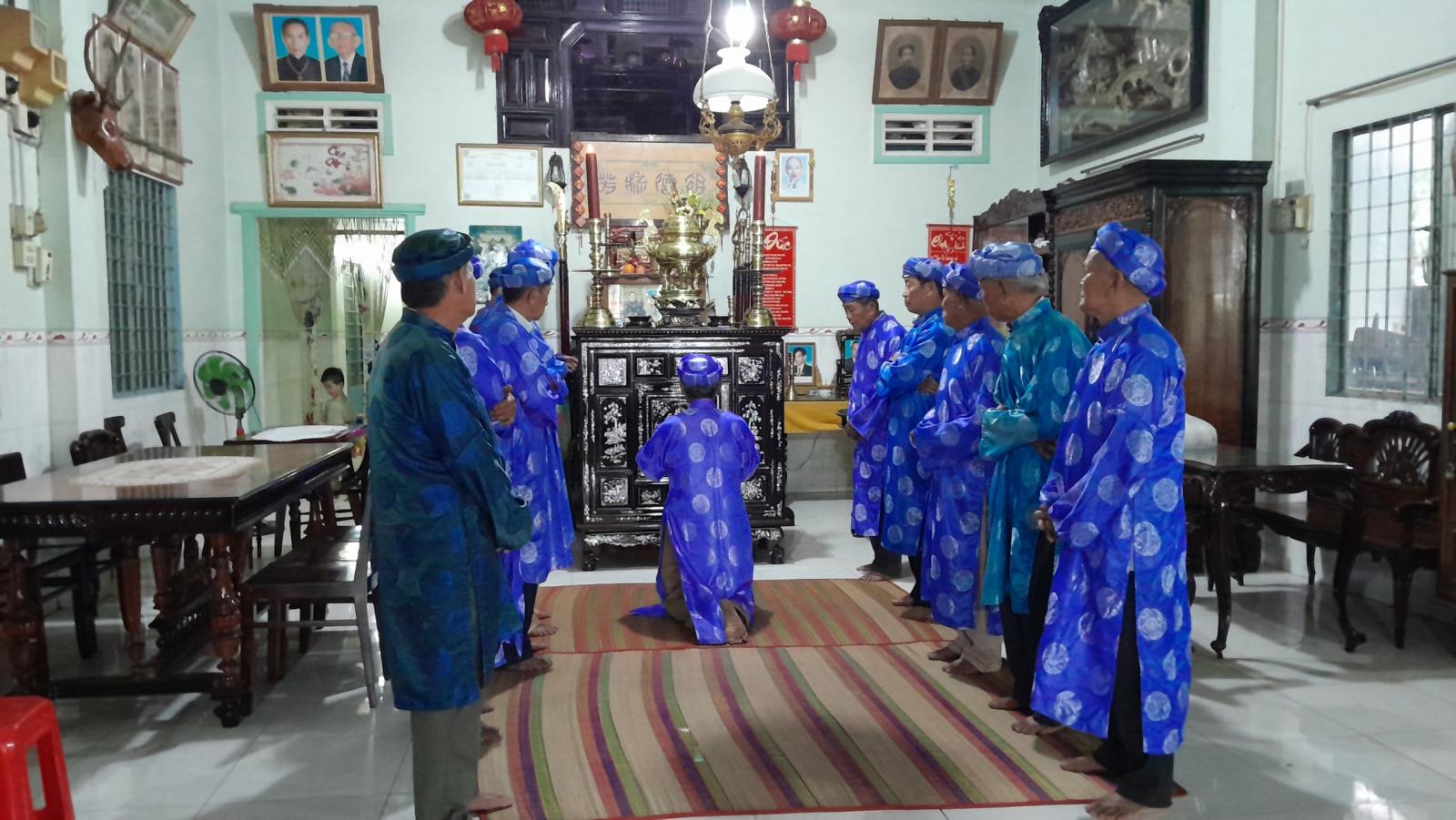 UBND Phường 11 tổ chức cúng Thượng điền Đình thần Tân An
