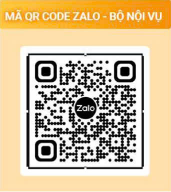  Triển khai Mã QR Code Zalo OA của Bộ Nội vụ